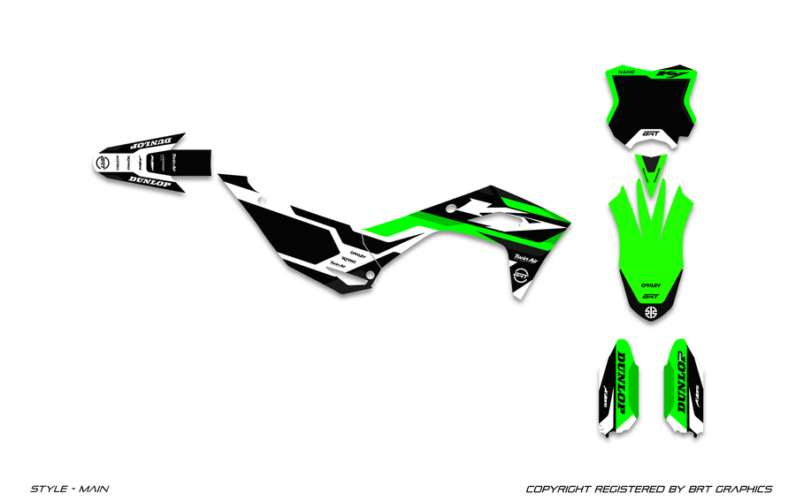 KAWASAKI 4 MAIN graphics colorway preview