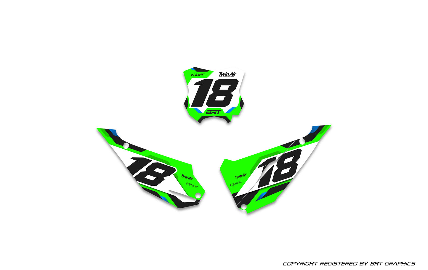 KAWASAKI PLATES 2