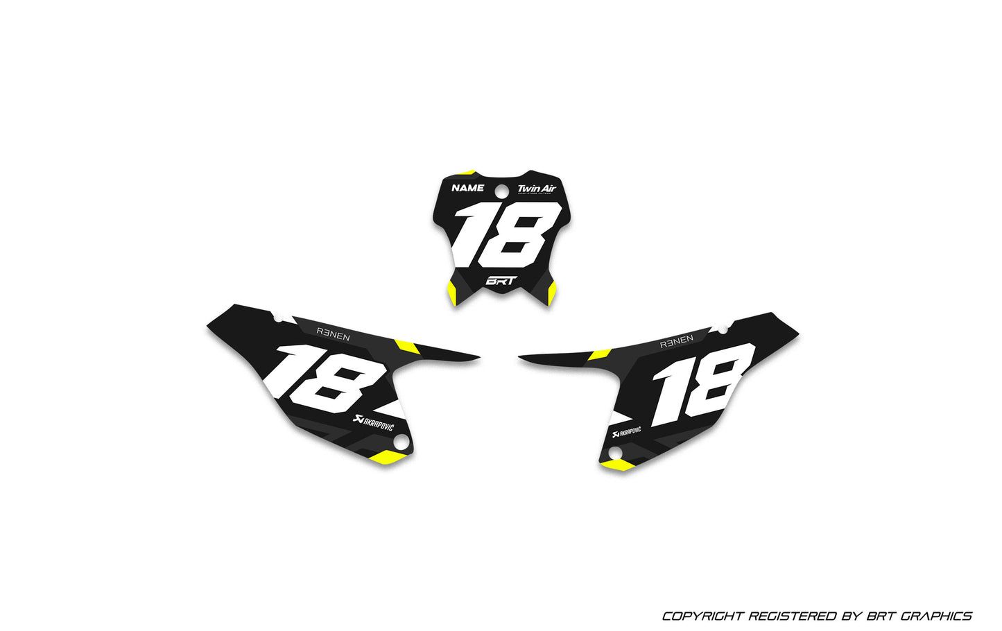 TRIUMPH PLATES 2