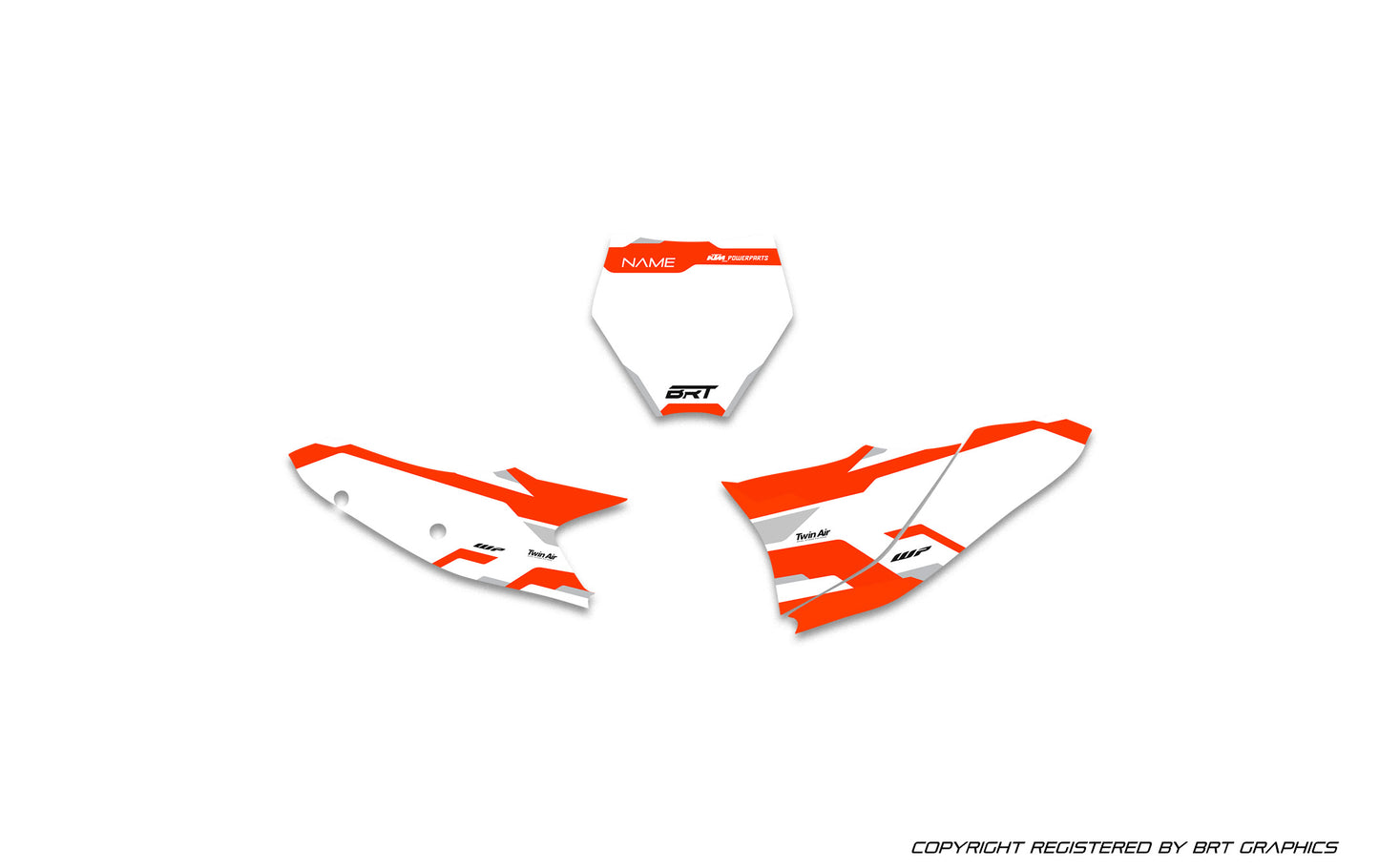 KTM PLATES 3